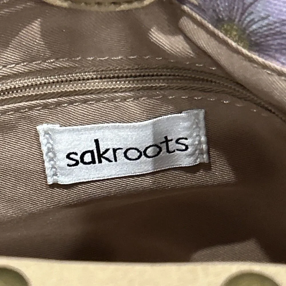 Sakroots Artist Circle Roma Shopper Tote Bag Purse Floral Boho Shoulder